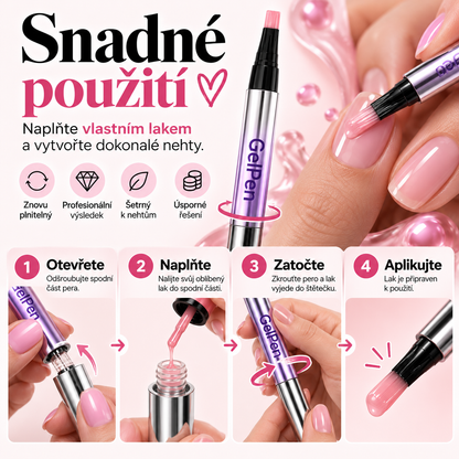 GelPen™ – Jednokrokový štětec na Nehty